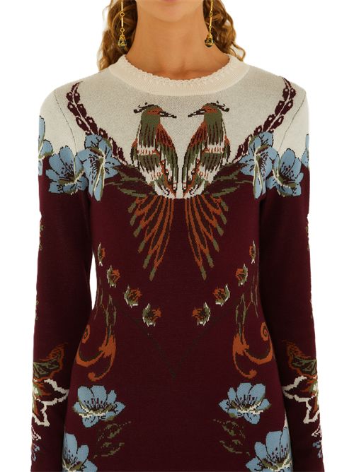  FARM Rio | 36128526113 MILLENA BURGUNDY